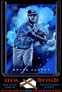 2018 Topps Fire Cannons Blue Chip Bryce Harper Nationals Phillies #C-15 - Imagen 1 de 2