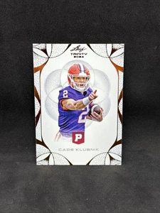 2024 Leaf Trinity Pristine Auction Bronze Foil Cade Klubnik #16 - Picture 1 of 2