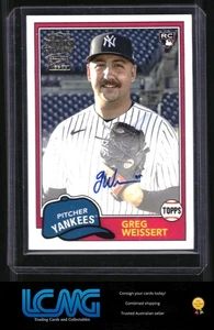 2023 Topps Archives #81FF-GW Greg Weissert Fan Favorites Autographs G4J - Picture 1 of 2