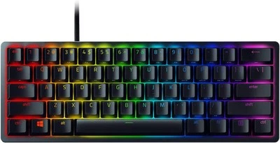 Razer Huntsman Mini 60% Gaming Keyboard: Clicky Optical Switch, Classic Black  - Image 1 of 4