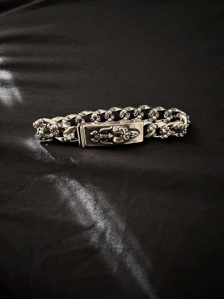 Pulsera Corazones Cromados Foto 1 de 2