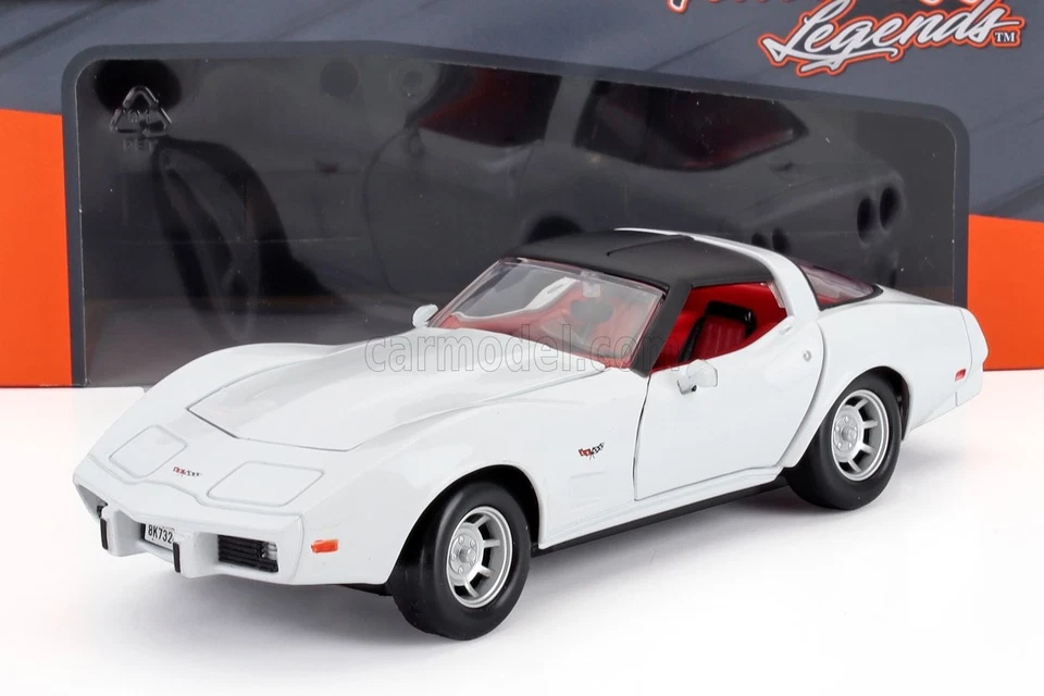 1/24 MOTOR-MAX - CHEVROLET - CORVETTE COUPE 1979 73244W - Immagine 1 di 1