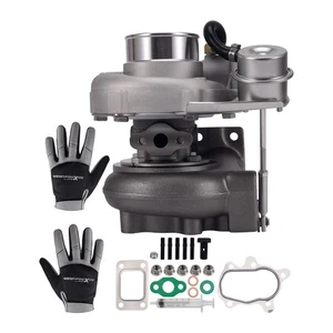 Turbina mejorada GT28 GT2871 hierro fundido turbo A/R .64 T25 para S13 S14 S15 SR20 - Imagen 1 de 17