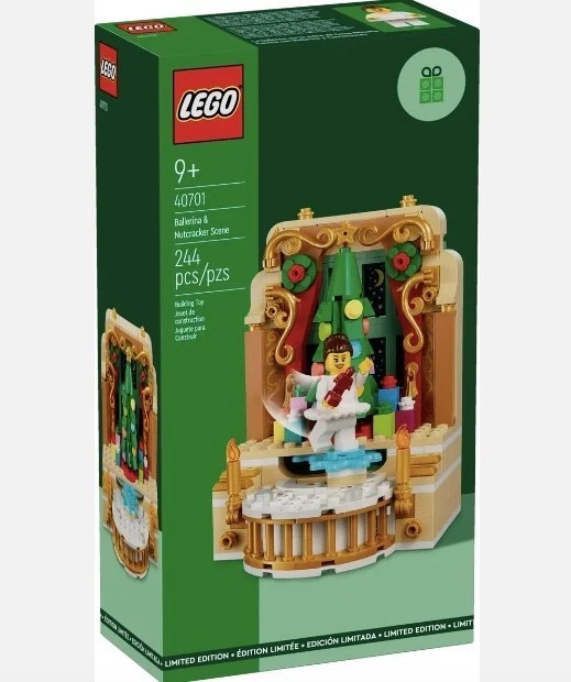 LEGO 40701 BALLERINA NUTCRACKER SCENE  |  CHRISTMAS  |  HOLIDAY  |  SEALED | NIB - Image 1 of 1