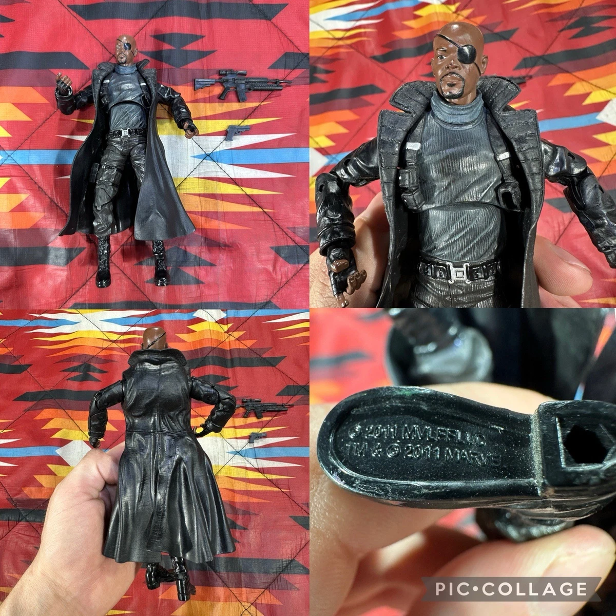 Hasbro Shield Nick Fury Comic Book Heroes Action Figures for sale