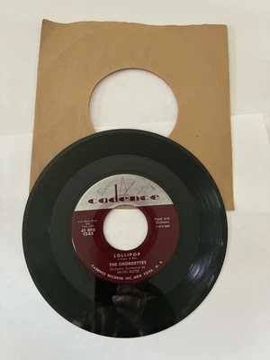 The Chordettes - Lollipop / Baby Come-A Back-A 1958 EX - Image 1 of 2