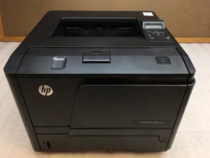 HP LaserJet Pro 400 M401dne Schwarzweiß-Laserdrucker 200 Seiten Ct Toner enthalten - Bild 1 von 7