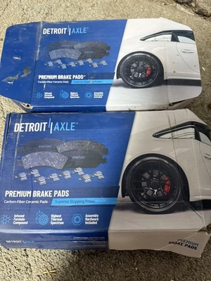 Front and Rear Ceramic Brake Pads for dodge Ram 1500 Dakota 2007 2009 Durango - Image 1 of 4