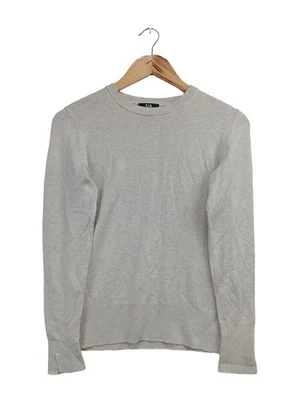 C&A Sudadera de punto fino Mujeres Jersey Talla EU 34 gris claro look casual - Imagen 1 de 4