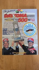Dale Jarrett signed 1993 Daytona 500 Programm handsigniert NASCAR  - Bild 1 von 1