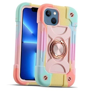 Compatible with iPhone 14 Case/iPhone 13 Case 6.1 Inch with Built-in - Picture 1 of 7