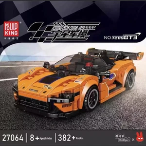 Mould King 27064 - 720s GT3 Mini Car - 382 Teile mit Vitrine - Neu - Bild 1 von 5