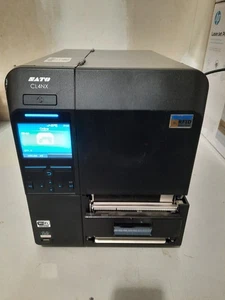 SATO CL4NX Industrial Thermal Label Printer 203dpi w/ WiFi-UNTESTED-FOR PARTS - Picture 1 of 11