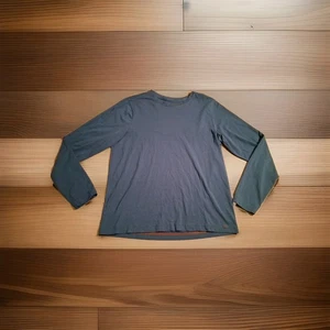 Camicia Rhone manica lunga performance blu navy wicking crew elasticizzata uomo media - Foto 1 di 6