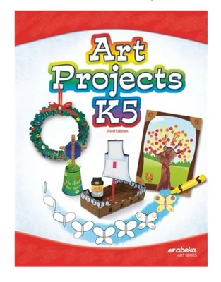 Abeka Art Projects K5. Blank Projects! Third Edition Art Curriculum. Art Series. - Image 1 of 4