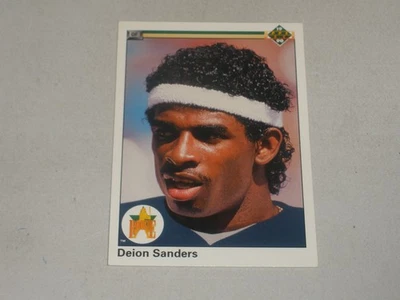 Upper Deck Star Rookie #13 1990 Deion Sanders RC B Foto 1 de 2