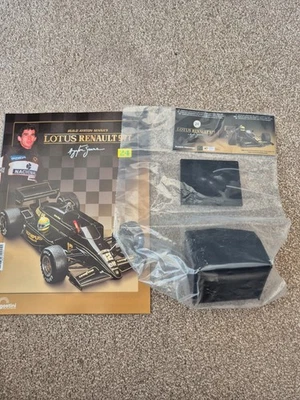 1/8 DEAGOSTINI COSTRUIRE IL 1985 LOTUS RENAULT 97T AYRTON SENNA F1 AUTO PROBLEMA - Immagine 1 di 3