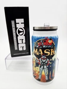M.A.S.K. Kenner Gráfico Personalizado Acero Inoxidable Taza 12oz Vaso Viaje Termo - Imagen 1 de 7