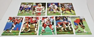 New England Patriots NFL 1993 Stadium Club LOT of Nine (9) NFL Football Cards - Picture 1 of 4