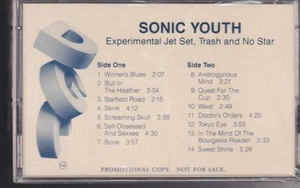 sonic youth experimental jet set trash and no star cassette promo sealed - Picture 1 of 2