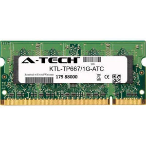 1GB DDR2 PC2-5300 667MHz SODIMM (Kingston KTL-TP667/1G Equivalent) Memory RAM - Picture 1 of 2