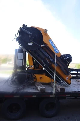 Grúa brazo articulado Effer 255/5S 2012 excelente estado Foto 1 de 4