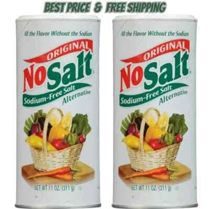 Nuovo NoSalt Originale Senza Sodio Alternativa Sale, 11 oz (Confezione da 2) - Foto 1 di 5