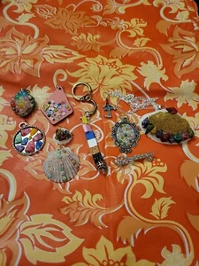 Beautiful Assortment Lot Of Handmade Jewelry Pendant Mix, As Is - Picture 1 of 7