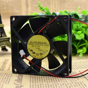 For ADDA AD0824US-A71GL 80*80*25mm DC24V 0.26A Power Cooling Fan 2pin - Afbeelding 1 van 5