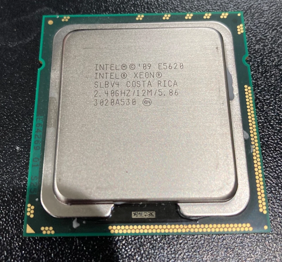 Четырехъядерный процессор Intel Xeon E5620 2,4 ГГц (AT80614005073AB) - Изображение 1 из 1