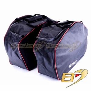 Victory Cross Roads Cross Country Saddlebag Side Case Liner Liners Bags, Black - Picture 1 of 4