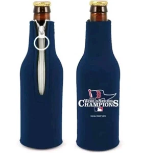 BOSTON RED SOX WORLD SERIES CHAMPIONS 2013 KOLDER WETSUIT NEOPRENE BOTTLE COOZIE - Picture 1 of 1