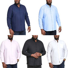 D555 Duke Big Mens Oxford Shirt Long Sleeves 2XL 3XL 4XL 5XL 6XL 7XL 8XL 111300