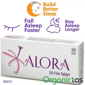 ALORA Dietary Supplement Tablets Anxiety Stress Tension Restlessness Worries 20T - Picture 1 of 11