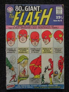 80 Page Giant #4 October 1964 The Flash Nice Complete Book!! See Pics!! - Picture 1 of 9