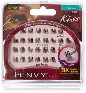 Kiss I Envy Trio Short 30 Trio Lashes KPEC01 MIT GRATISGESCHENK mehr kaufen mehr sparen - Bild 1 von 1