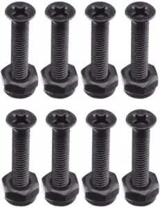 Longboard Skateboards Cruiser Hardware Screws Black for 1 1.75 inch, - Picture 1 of 4