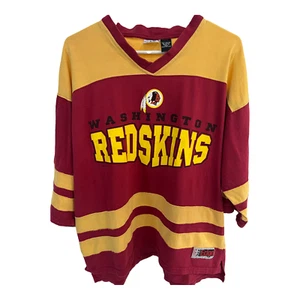 Vintage 1996 NFL The Edge Washington Redskins Jersey Shirt Size L 100% Cotton - Bild 1 von 7