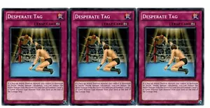 Yugioh - 3X etiqueta desesperada - común - ilimitado - DREV-EN063 - casi como nuevo - Imagen 1 de 1