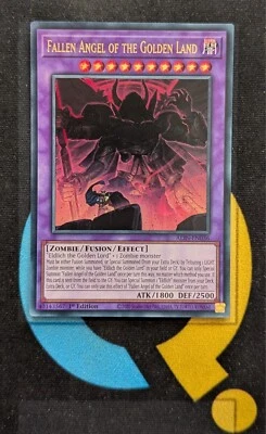 ALIN-EN036 Fallen Angel of the Golden Land Ultra Rare 1st Ed YuGiOh  - Image 1 of 3