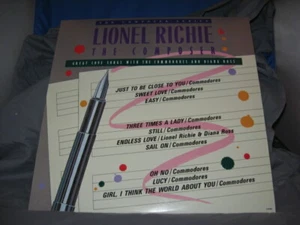  LIONEL RICHIE  The Composer: Great Love Songs LP  EXCELLENT [INV-46] - Picture 1 of 4