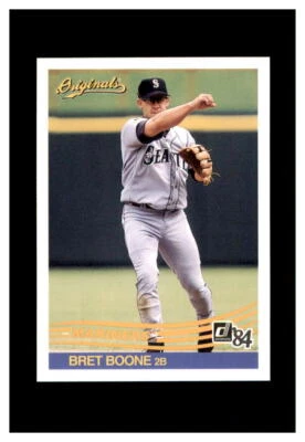 BRET BOONE SEATTLE MARINERS 2002 DONRUSS ORIGINALS #142 - Image 1 of 2