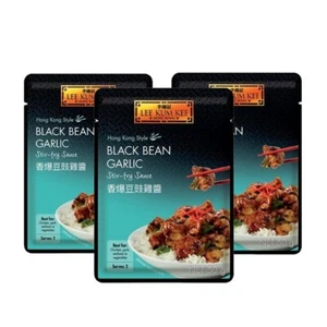 Lee Kum Kee Black Bean and Garlic Stir Fry Sauce, 50 g (Pack of 3) - Picture 1 of 3