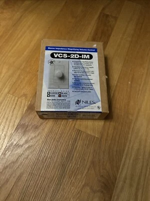 Stereo Impedance Magnifying Volume Control VCS-2D-IM BONE NILES Pairs Speakers - Image 1 of 4