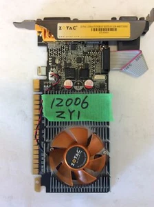 Lot of  2 ZOTAC GT610 SYNERGY EDITION 2GB DDR3 ZT-60601 Video Graphics Card - Picture 1 of 5