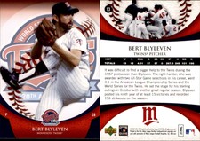 Bert Blyleven 2007 Hero Decks Minnesota Twins Baseball Heroes Playing Cards