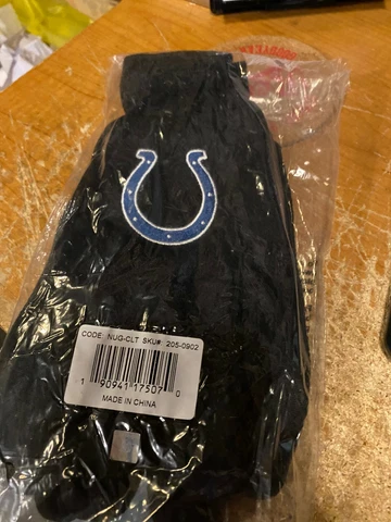 INDIANAPOLIS COLTS------- TEXTING GLOVES------ONE SIZE Cover