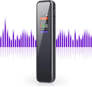 64GB Digital Voice Recorder with HD Voice Activation, Noise Reduction, and Auto - Picture 1 of 9