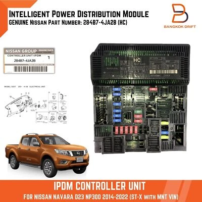Unidad controladora de módulo IPDM para Nissan Frontier D23 NP300 15-23 284B7-4JA2B HC Foto 1 de 4