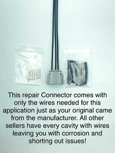 ALTERNATOR PIGTAIL HARNESS PLUG CONNECTOR FOR, 1993-1998 TOYOTA TERCEL L4,1.5L - Picture 1 of 1